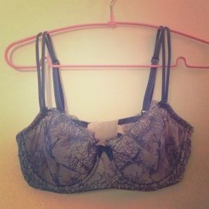 Blue lace VS bra